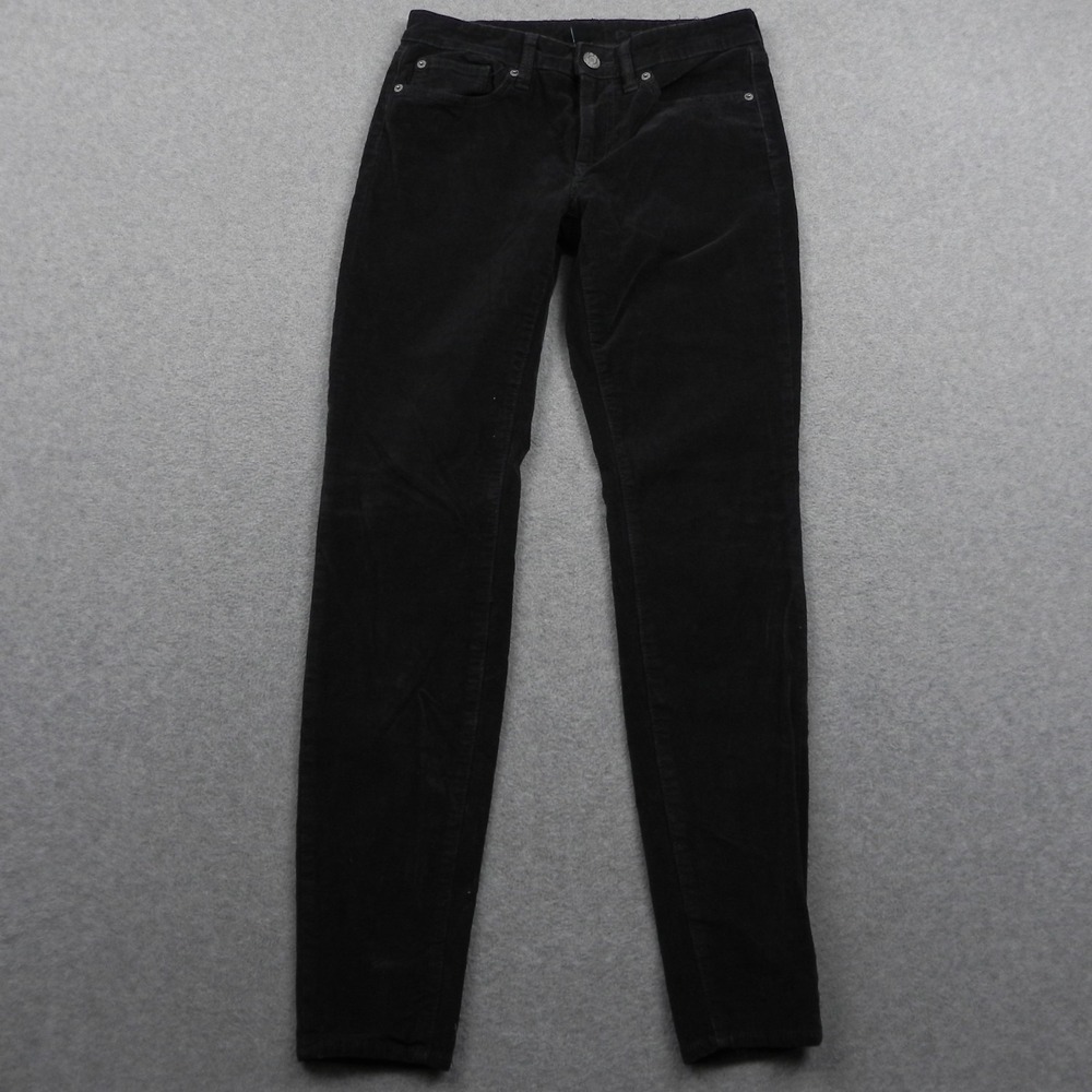 Gap Jeans Womens 6/28R Premium Super Skinny Stretch Flex 5-Pocket Corduroy Brown